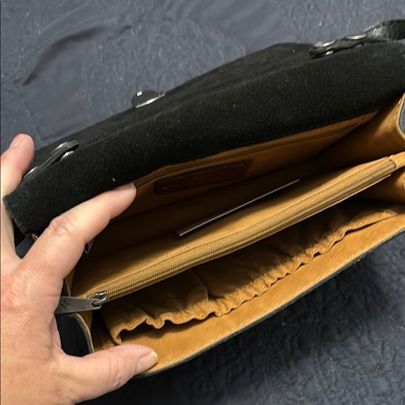 Patricia Nash Black Crossbody Bag with Embossed Design - Picture 4 of 7